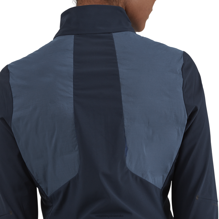 On Running ženy klimatická bunda 6J0V272 denim a námorníctvo