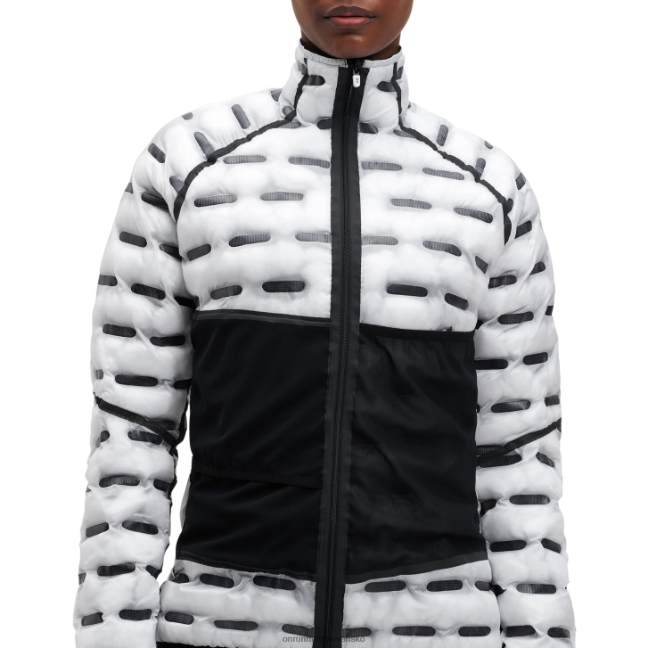 On Running ženy spínacia bunda 6J0V265 čierna biela