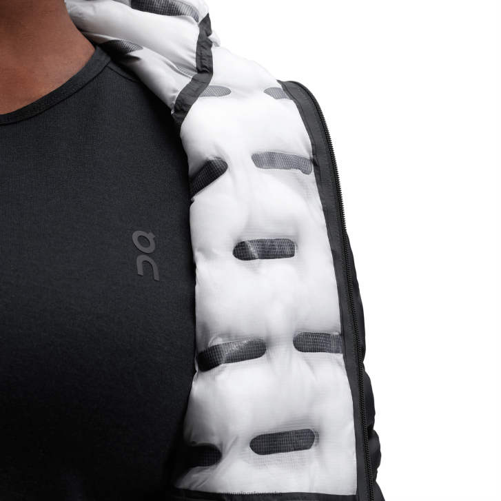 On Running ženy spínacia bunda 6J0V265 čierna biela