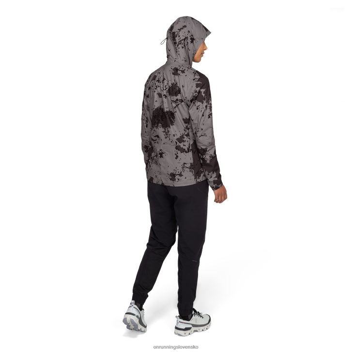 On Running ženy vodeodolná bunda 6J0V142 zatmenie/čierna