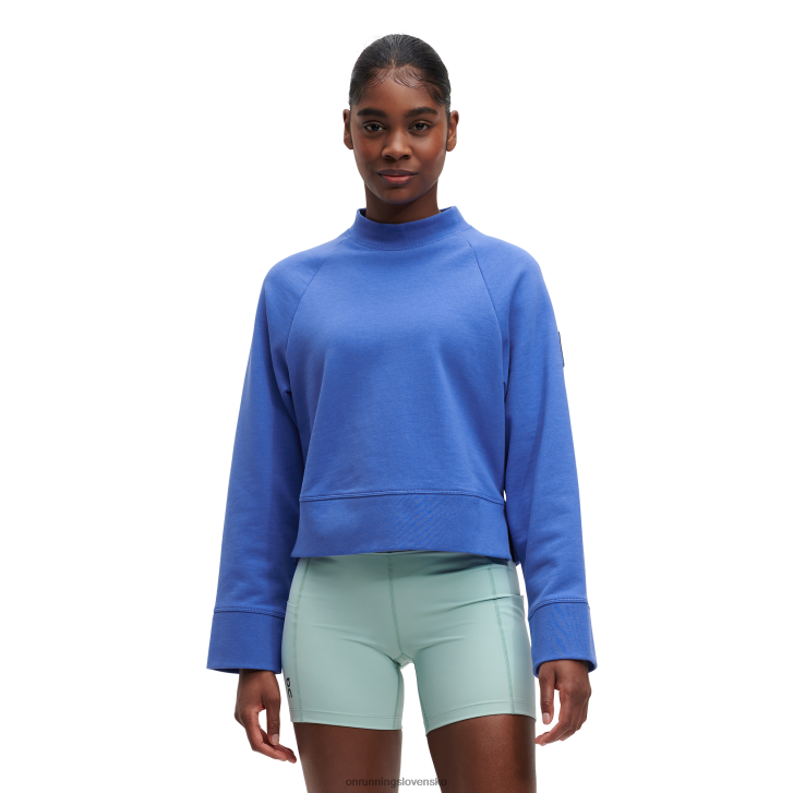 On Running ženy posádkový krk 6J0V120 kobalt