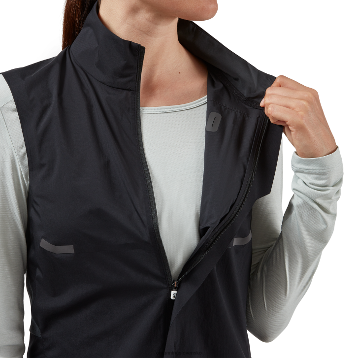 On Running ženy poveternostná vesta 6J0V519 čierna