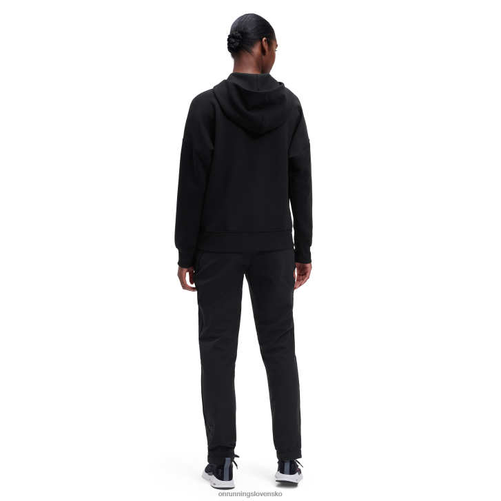On Running ženy mikina na zips 6J0V243 čierna