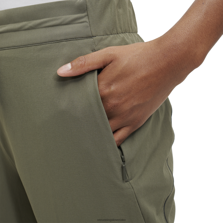 On Running ženy aktívne nohavice 6J0V482 olivový