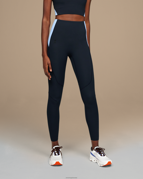 On Running ženy pohybové pančuchy dlhé 6J0V237 námorníctvo/stratosféra