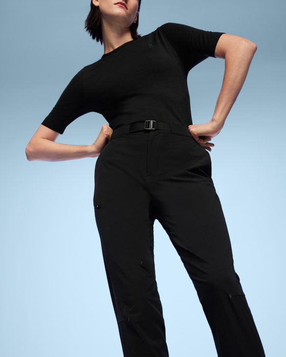 On Running ženy trekové nohavice 6J0V233 čierna