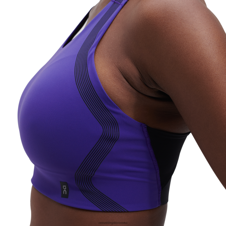 On Running ženy výkonnostná podprsenka 6J0V83 súmrak/čierna
