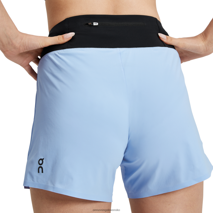 On Running ženy 5 bežeckých šortiek 6J0V136 stratosféra/čierna
