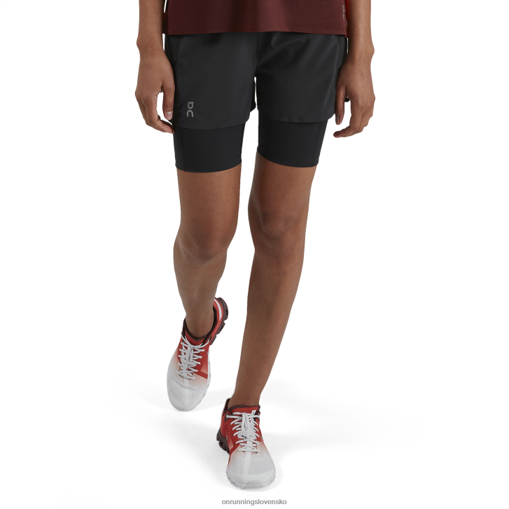 On Running ženy aktívne šortky 6J0V132 čierna