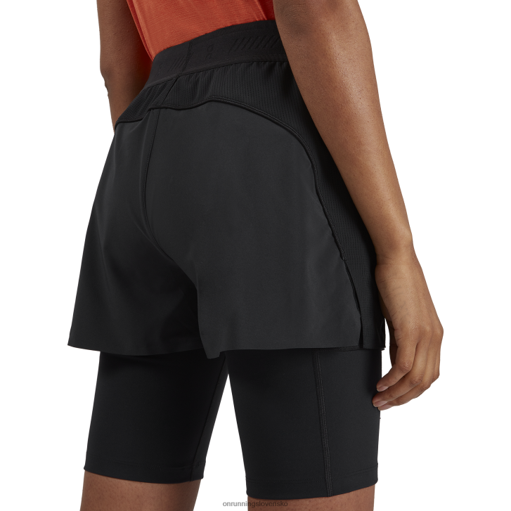 On Running ženy aktívne šortky 6J0V132 čierna