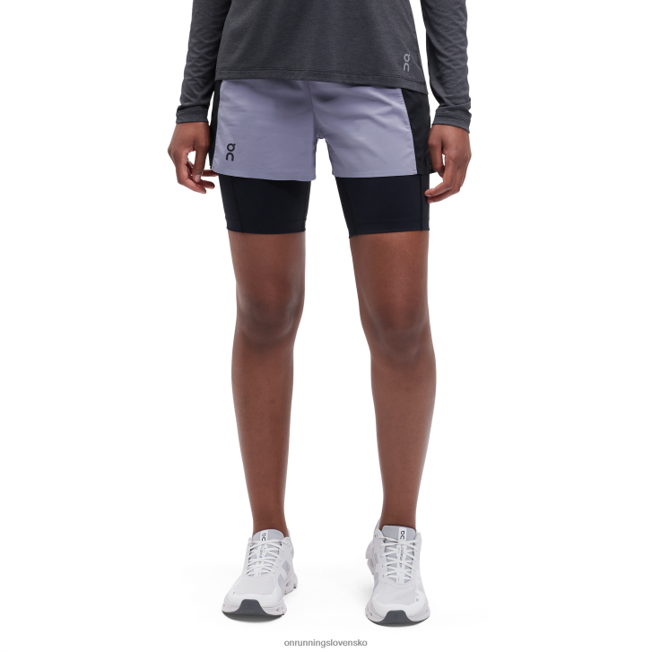 On Running ženy aktívne šortky 6J0V133 žula/čierna