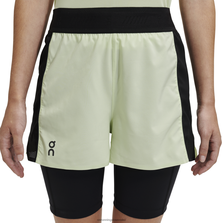 On Running ženy aktívne šortky 6J0V135 lúka/čierna