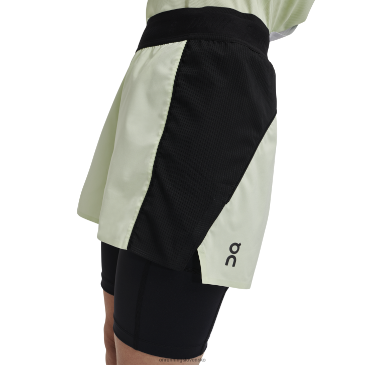On Running ženy aktívne šortky 6J0V135 lúka/čierna