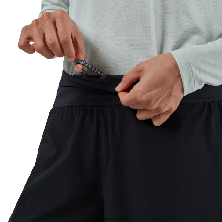 On Running ženy bežecké šortky 6J0V335 čierna