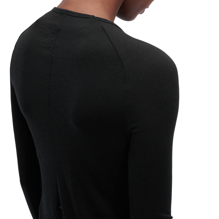 On Running ženy merino long-t 6J0V302 čierna
