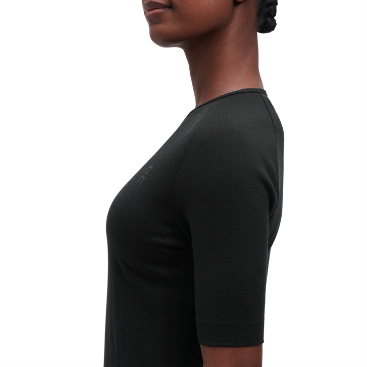 On Running ženy merino-t 6J0V295 čierna