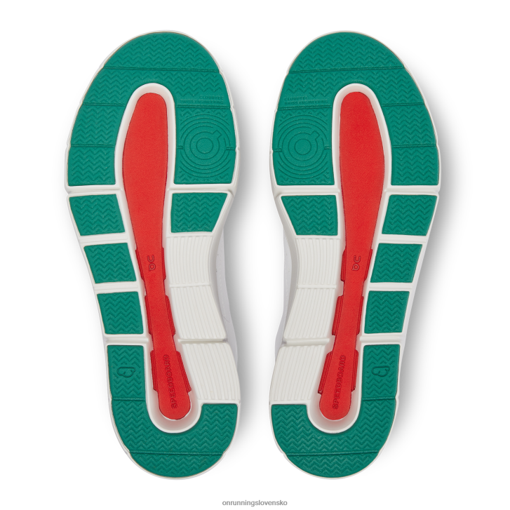On Running ženy Rogerov centrálny kurt 6J0V369 biela/smaragdová